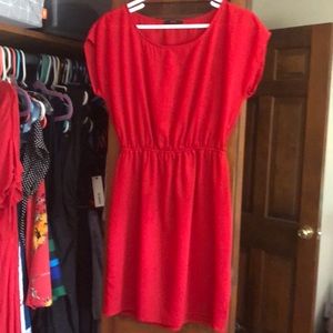 Cute red dress for summer!